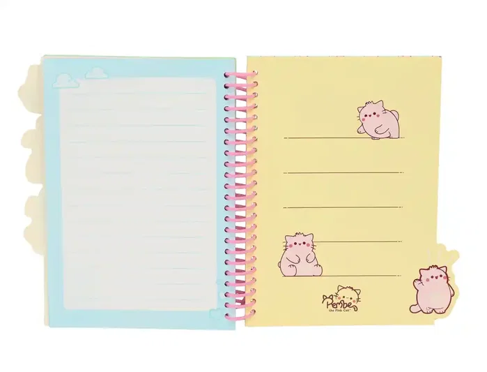 Safta Bloc de notas A5 Pembe the pink cat