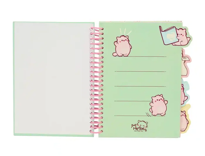 Safta Bloc de notas A5 Pembe the pink cat