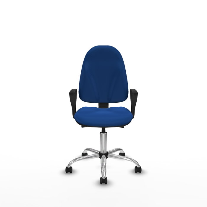 PIQUERAS Y CRESPO Silla de oficina Algarra con mecanismo Asincro en Azul PIQUERAS Y CRESPO Silla de oficina Algarra con mecanismo Asincro en Azul