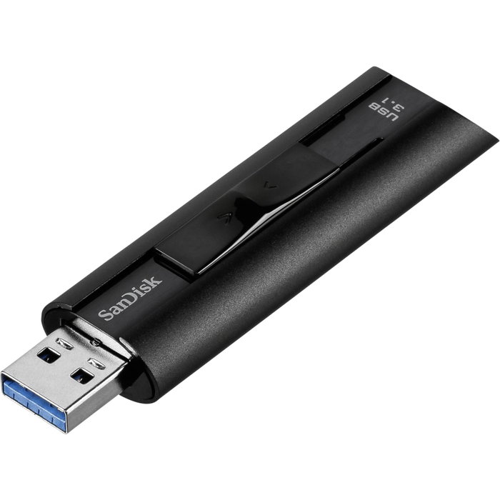 SanDisk Extreme Pro 128 GB USB 3.2 Gen 1 Negro