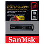 SanDisk Extreme Pro USB 3.2 128GB, Lector USB Tipo A, hasta 420 MB/s, Deslizante y Resistente en Aluminio, Negro