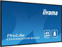 iiyama Monitor 43" UHD VA 3840x2160 500cd/m² Haze 25% para Señalización Digital 24/7