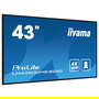 iiyama Monitor 43" UHD VA 3840x2160 500cd/m² Haze 25% para Señalización Digital 24/7
