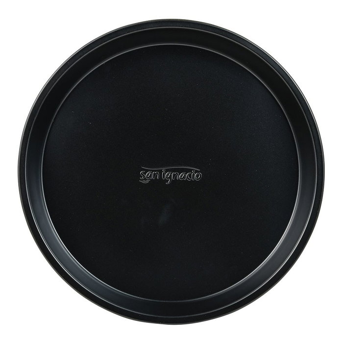 San Ignacio Molde Redondo Experto, Acero al Carbono Antiadherente, Horno, Verde Oliva, Ø25 x 3 cm