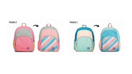Mochila Oxford Color Block Reversible Surtido