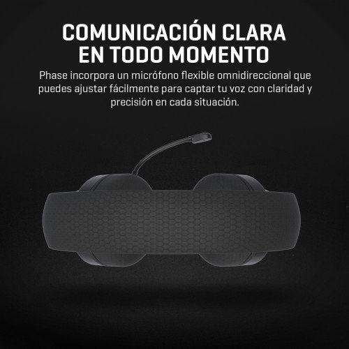 Krom Phase Auriculares Gaming Inalámbricos Negro