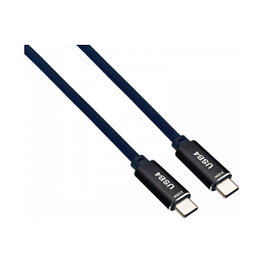 Helos Cable USB C a USB C 40 Gbps 240W 1m Blanco