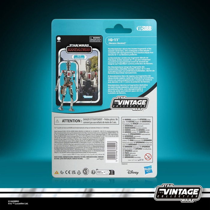 Hasbro Star Wars: The Mandalorian Figura IG-11 (Nevarro Marshal) 9,5 cm Hasbro Star Wars: The Mandalorian Figura IG-11 (Nevarro Marshal) 9,5 cm
