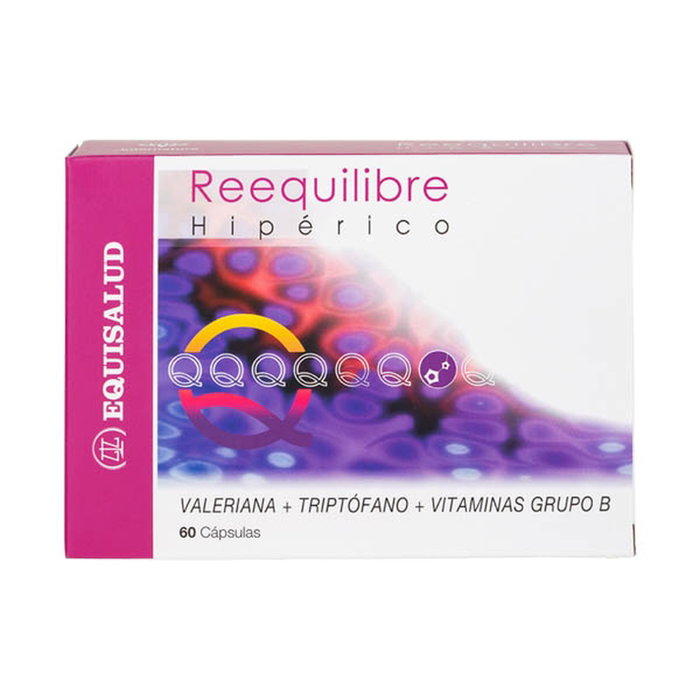 Equisalud Reequilibre 60 Cápsulas - Complex Nutricional y Herbal para Equilibrio Emocional Equisalud Reequilibre 60 Cápsulas - Complex Nutricional y Herbal para Equilibrio Emocional