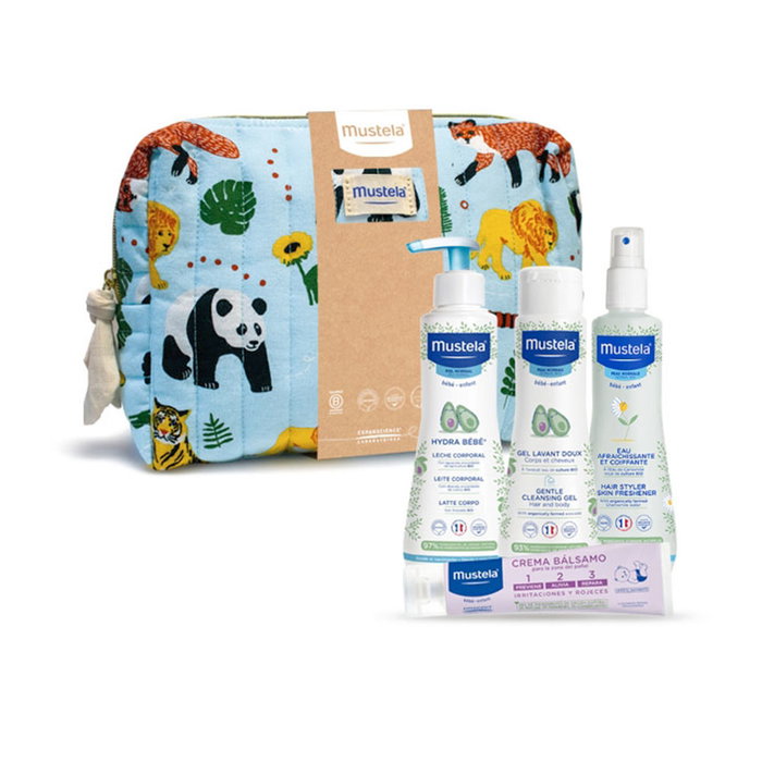 Mustela Neceser Bebé-Niño Jungla Estuche 5 Piezas Mustela Neceser Bebé-Niño Jungla Estuche 5 Piezas