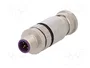 HARTING Conector M12 macho de 5 pines, recto, código B - Profibus