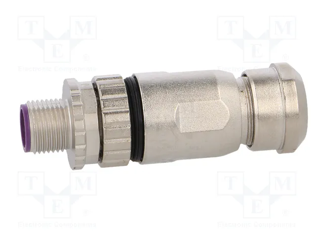 HARTING Conector M12 macho de 5 pines, recto, código B - Profibus HARTING Conector M12 macho de 5 pines, recto, código B - Profibus