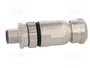 HARTING Conector M12 macho de 5 pines, recto, código B - Profibus
