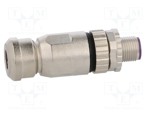 HARTING Conector M12 macho de 5 pines, recto, código B - Profibus HARTING Conector M12 macho de 5 pines, recto, código B - Profibus