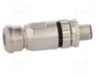 HARTING Conector M12 macho de 5 pines, recto, código B - Profibus