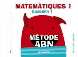 ANAYA, Quadern matemàtiques 1 *ABN*/infantil 3 anys *VALENCIA*