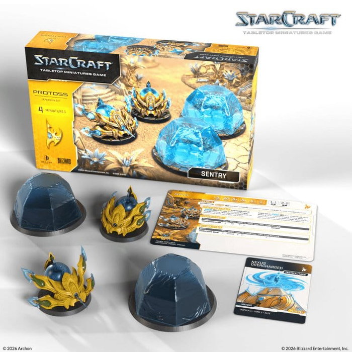 Archon Studio StarCraft TMG Set de Expansión Protoss: Sentry Archon Studio StarCraft TMG Set de Expansión Protoss: Sentry