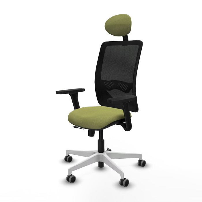 PIQUERAS Y CRESPO Silla de oficina Zulema con mecanismo Sincro/Traslack, Verde oliva y Negro PIQUERAS Y CRESPO Silla de oficina Zulema con mecanismo Sincro/Traslack, Verde oliva y Negro