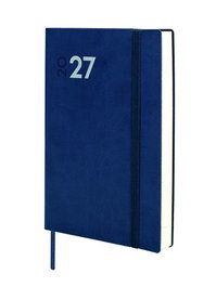 Finocam Agenda Anual 2027 Dynamic Mara Tapa Flexible Azul