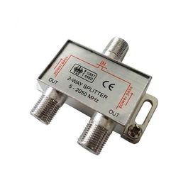 Edm Separador 1 Entrada 2 Salidas 5-2050 Mhz Cromado Acero Inoxidable