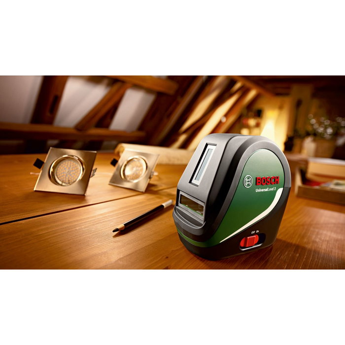 Bosch UniversalLevel 3 Maxi Set Kreuzlinien-Laser Bosch UniversalLevel 3 Maxi Set Kreuzlinien-Laser