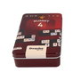 DEQUBE Rummy D00344 Juego de Mesa de Viaje para 4 Jugadores en Caja Metálica - Edad +8 - Idiomas: Español, Inglés, Portugués