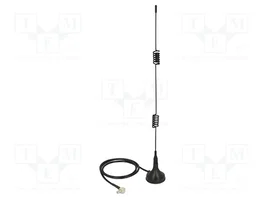 DeLOCK Antena LTE Omnidireccional 12480 con Conector TS-9 y Cable RG-174 de 50 cm