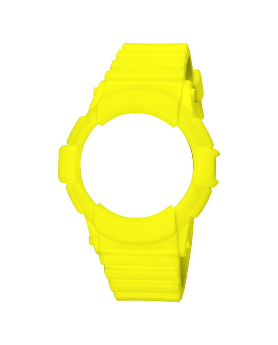 Watxandco Correa de Silicona Amarilla 43 mm Watxandco Correa de Silicona Amarilla 43 mm