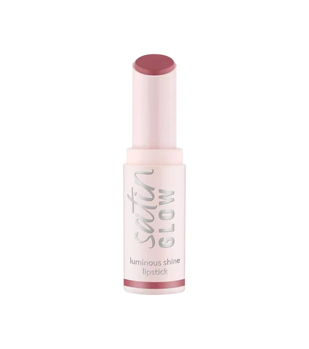 Essence Satin Glow Barra de Labios Brillo Luminoso 03-Rose And Shine