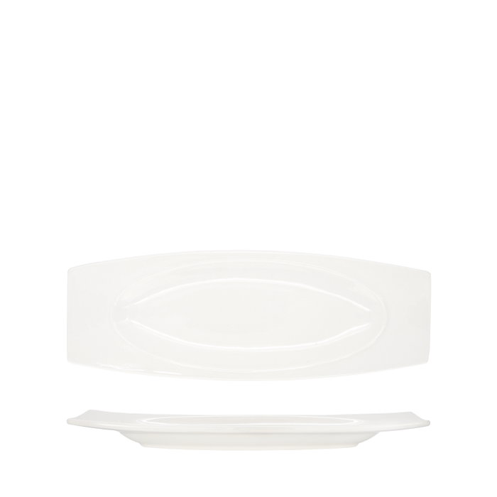Summa Rabanera Fuente de Porcelana Marfil (Set de 6) 25x9 cm Summa Rabanera Fuente de Porcelana Marfil (Set de 6) 25x9 cm