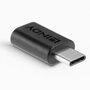 Lindy Adaptador USB 3.2 Type C a Type C Negro