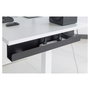 Digitus DA-90448 Organizador de cables bajo escritorio negro