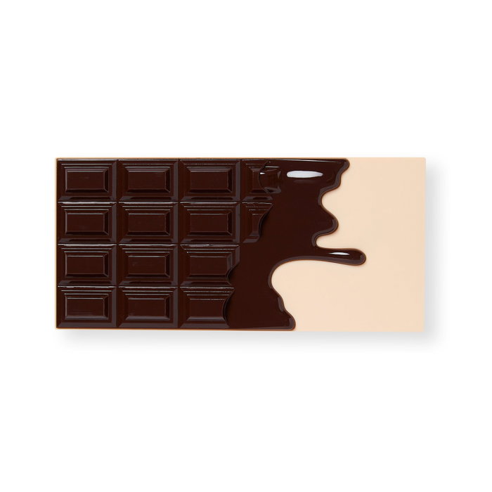 I Heart, Paleta de sombras de ojos, Chocolate Nudes Caramelo, 18 tonos, 18 g