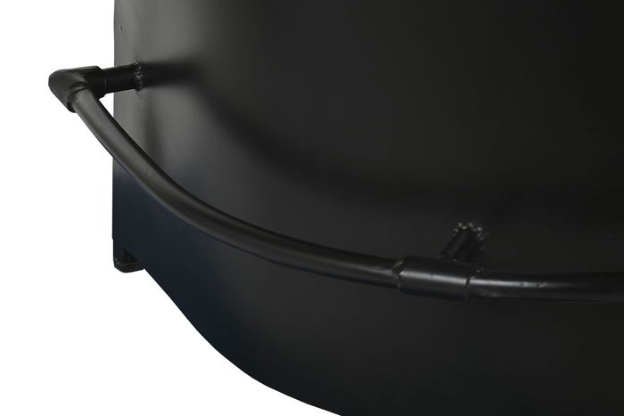 DKD Home Decor Mueble Bar Vintage Negro Marron Metal Madera 165 x 106 x 60 cm con 3 Estantes y 2 Cajones