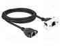 DeLOCK Cable de extensión de red Cat6a S/FTP RJ45 de 2 m