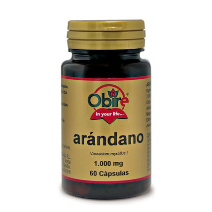 OBIRE Arándano 1.000 mg 60 cápsulas OBIRE Arándano 1.000 mg 60 cápsulas