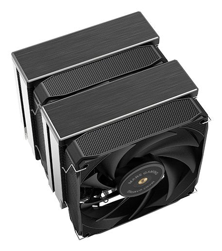 Mars Gaming MCPU-XU9 Disipador de CPU Doble Torre Negro