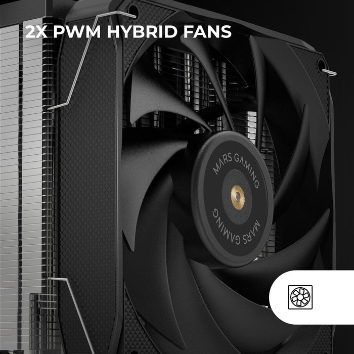 Mars Gaming MCPU-XU9 Disipador de CPU Negro Mars Gaming MCPU-XU9 Disipador de CPU Negro