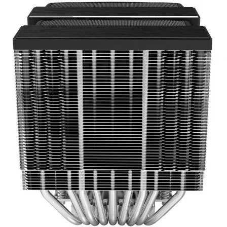 Mars Gaming MCPU-XU9 Disipador CPU Doble Torre con 2 Ventiladores 12cm, 9 Heatpipes, TDP 400W, Refrigeración PC Gaming