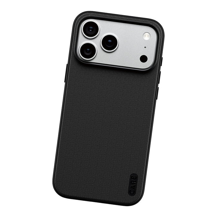 PanzerGlass CARE™ Fusion Fabric Case con MagSafe para iPhone 17 Pro Max y 18 Pro Max - Negro
