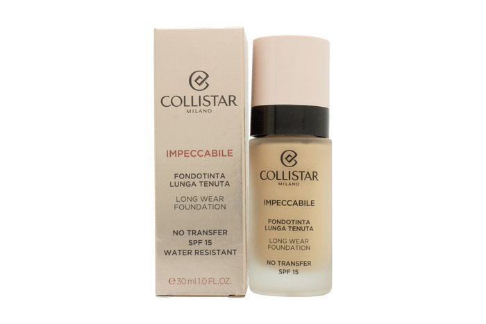 Collistar Impeccabile Base de Maquillaje Larga Duración 2R Rosy Beige SPF 15 30 ml Collistar Impeccabile Base de Maquillaje Larga Duración 2R Rosy Beige SPF 15 30 ml