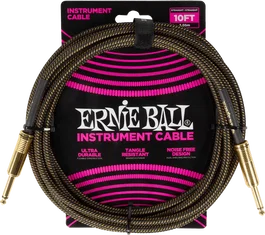 Ernieball Cable para Instrumento Trenzado Jack-Jack 3M Pay Dirt