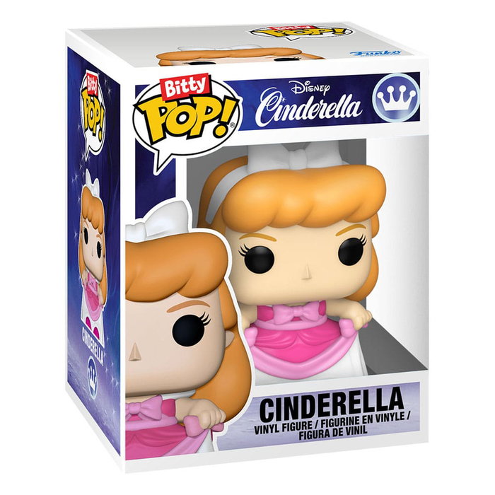 Funko Disney Bitty POP! Display Expositor Castillo de Cenicienta con 2 Figuras