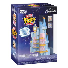 Funko Disney Bitty POP! Display Expositor Castillo de Cenicienta con 2 Figuras