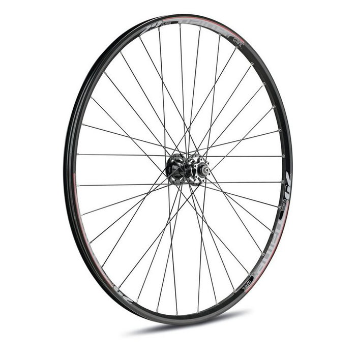 Nainer Llanta Delantera Negra para BTT 29" con Cierre Rápido y Freno de Disco 6 Tornillos Nainer Llanta Delantera Negra para BTT 29" con Cierre Rápido y Freno de Disco 6 Tornillos