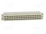 HARTING Conector de datos DIN 41612 hembra 48 pines recto IDC