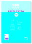 Pacsa Paquete de Papel Extra Blanco Satinado A5 100 Hojas 80 g/m²