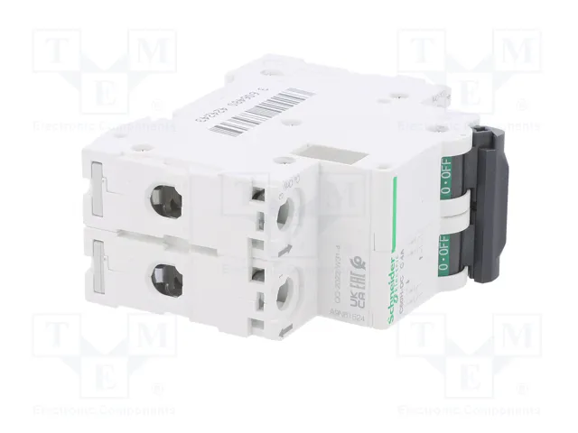 SCHNEIDER ELECTRIC Interruptor magnetotérmico C60H-DC 2 polos 4A SCHNEIDER ELECTRIC Interruptor magnetotérmico C60H-DC 2 polos 4A
