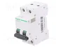 SCHNEIDER ELECTRIC Interruptor magnetotérmico C60H-DC 2 polos 4A