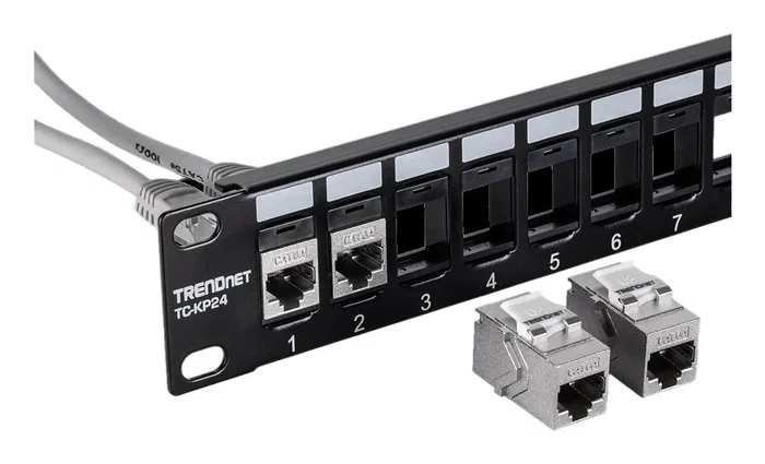 TRENDnet TC-KC06C6A Cat6A RJ-45 Keystone, Pack de 6 piezas TRENDnet TC-KC06C6A Cat6A RJ-45 Keystone, Pack de 6 piezas